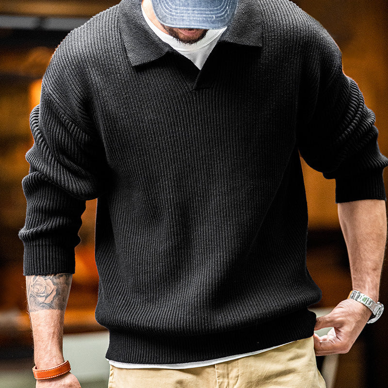 Pullover V-Neck Knitwear — Effortless Elegance in Every Thread