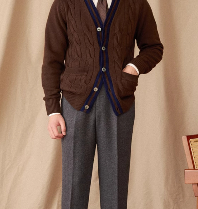 Vaarma Twisted Knit Cardigan