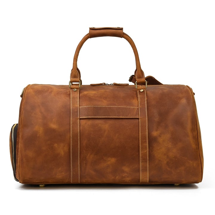 Avenor Leather Weekender Bag