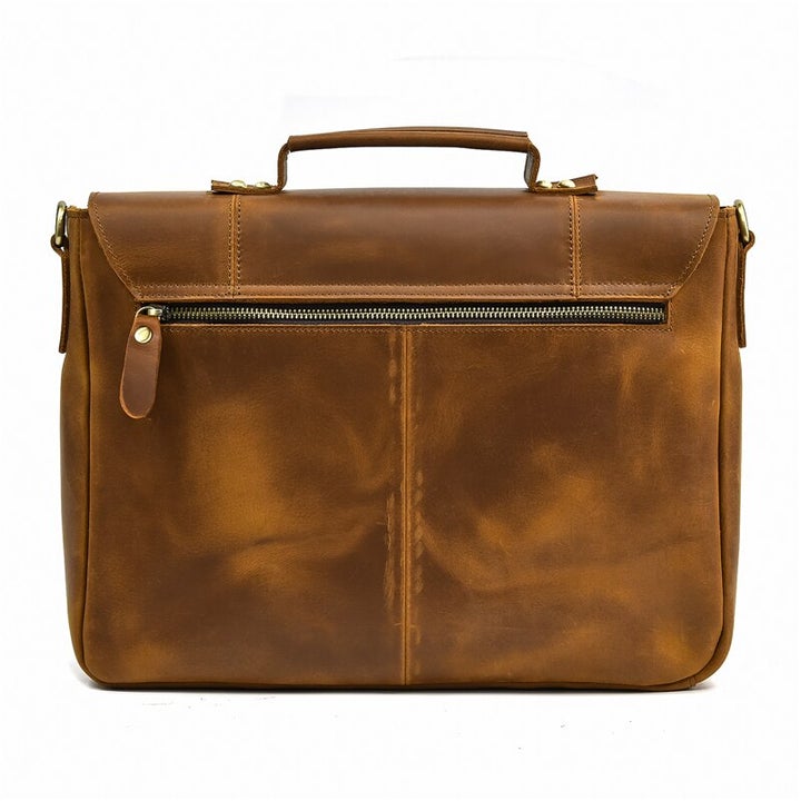 Varello Leather Briefcase