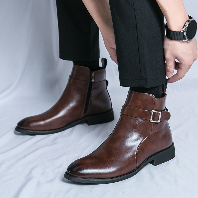 Regent Buckle Boots