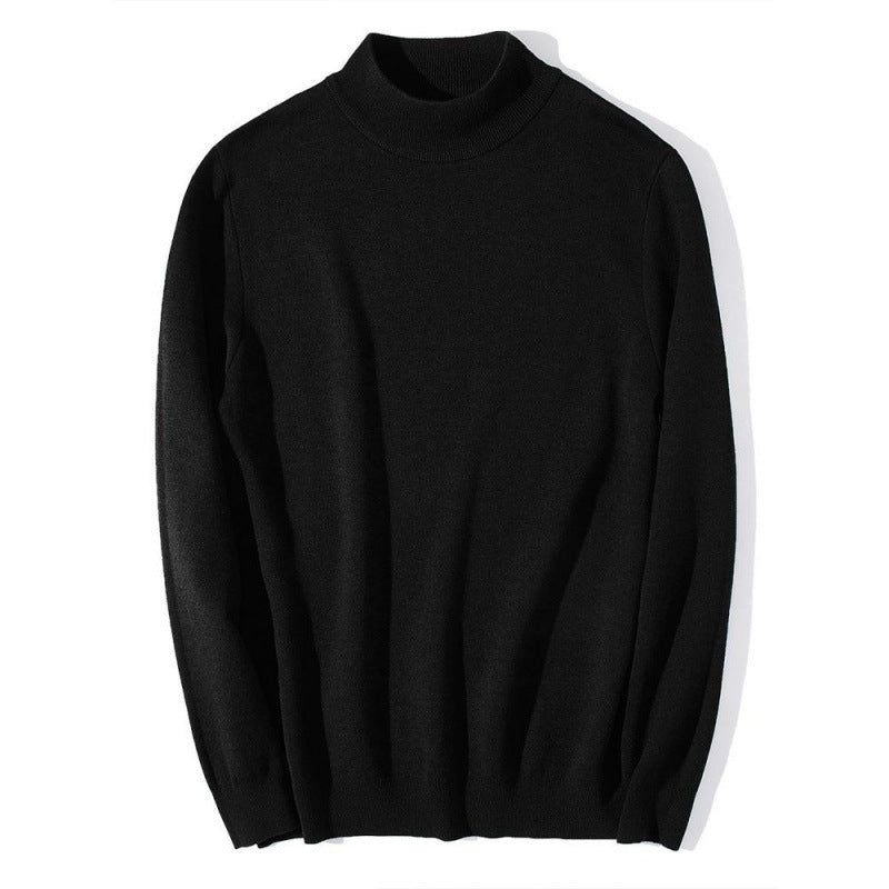 Men’s Mock Neck Winter Sweater