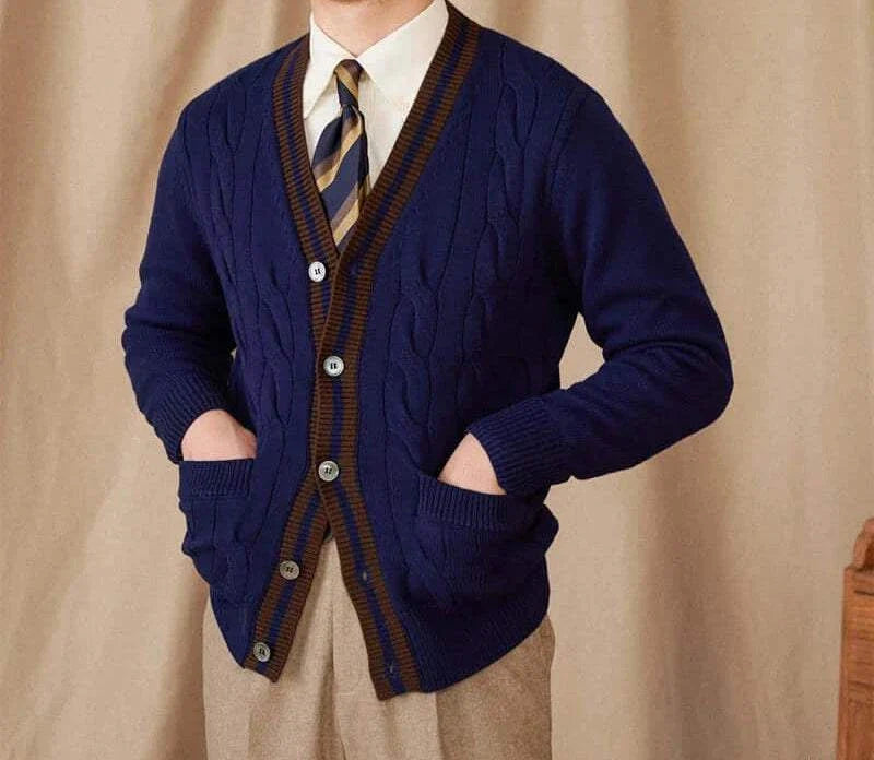 Vaarma Twisted Knit Cardigan