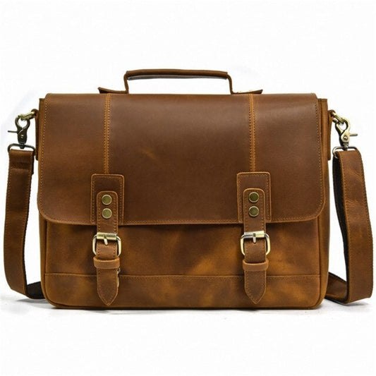 Varello Leather Briefcase