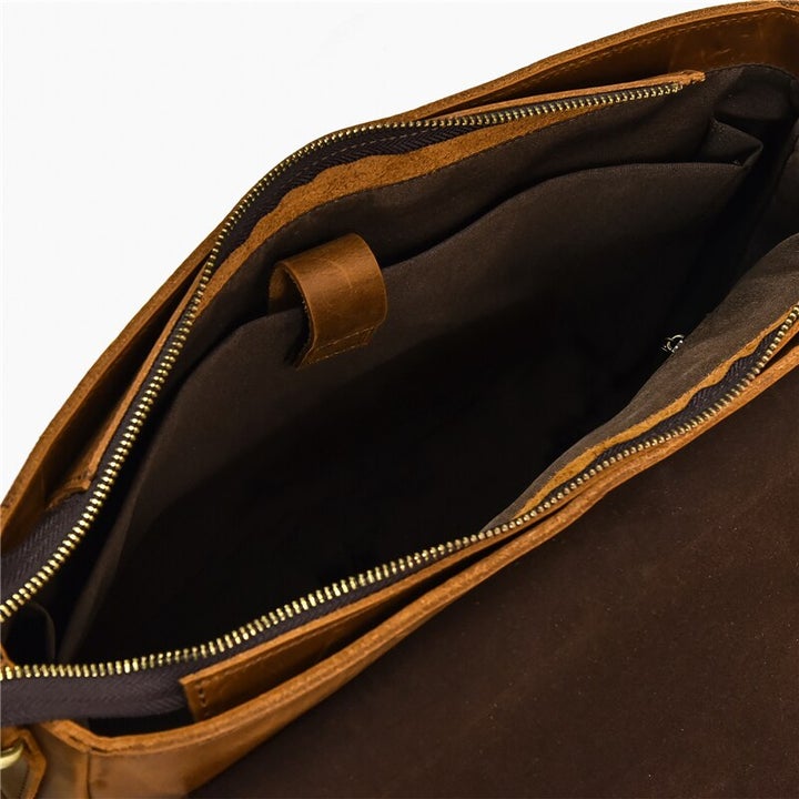 Varello Leather Briefcase